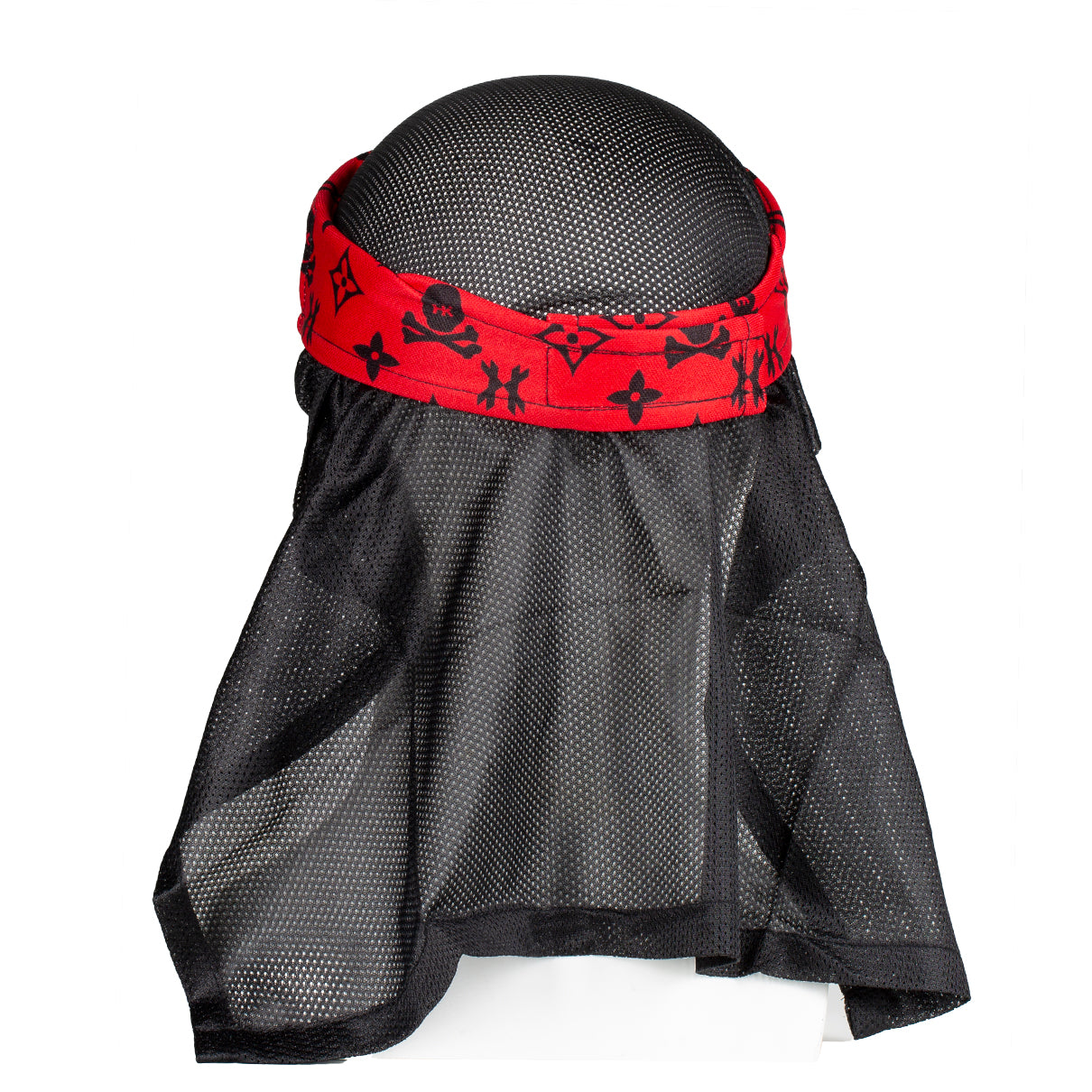 HK Army Monogram Red/Black Headwrap