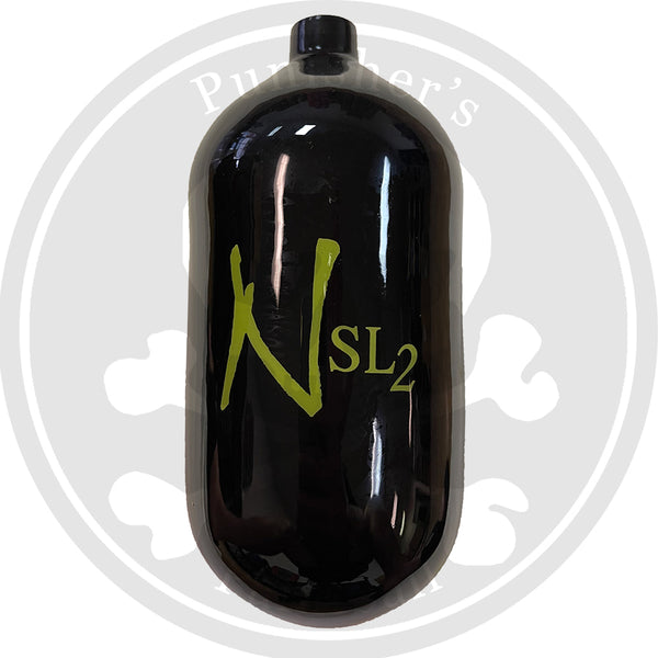 Ninja SL2 77/4500 Paintball Tank BOTTLE ONLY - Lime – Punishers