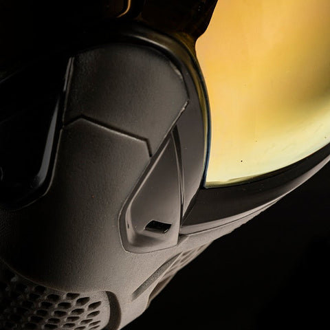Carbon ZERO SLD Paintball Mask - More Coverage - Coal