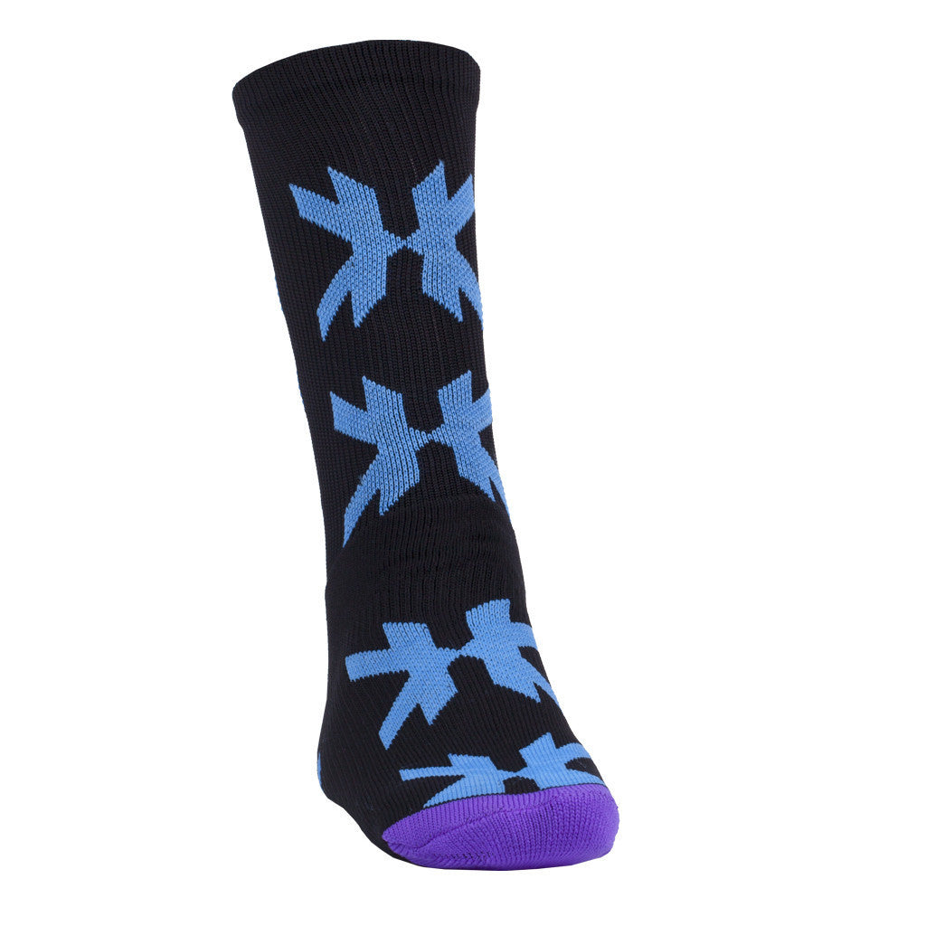 Speed Socks - Optic - Black/Blue