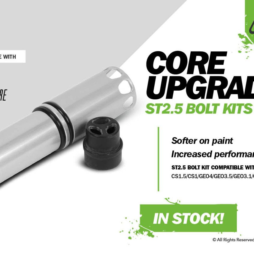 Planet Eclipse ST2.5 IV Core Bolt Kit for Planet Eclipse CS1 / Cs1.5 / CSR / Geo 3 / Geo 3.1 / Geo 3.5 / GSL / Geo 4