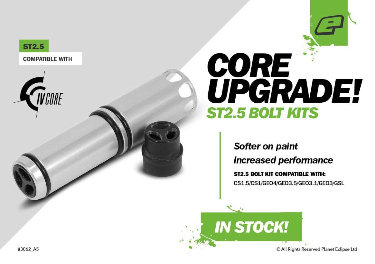 Planet Eclipse ST2.5 IV Core Bolt Kit for Planet Eclipse CS1 / Cs1.5 / CSR / Geo 3 / Geo 3.1 / Geo 3.5 / GSL / Geo 4