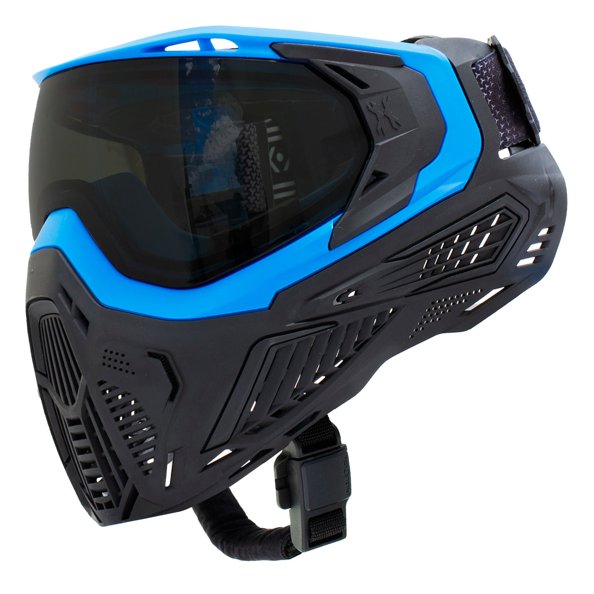 HK Army SLR Paintball Goggle - Sapphire (Blue/Black/Black w Smoke Lens)
