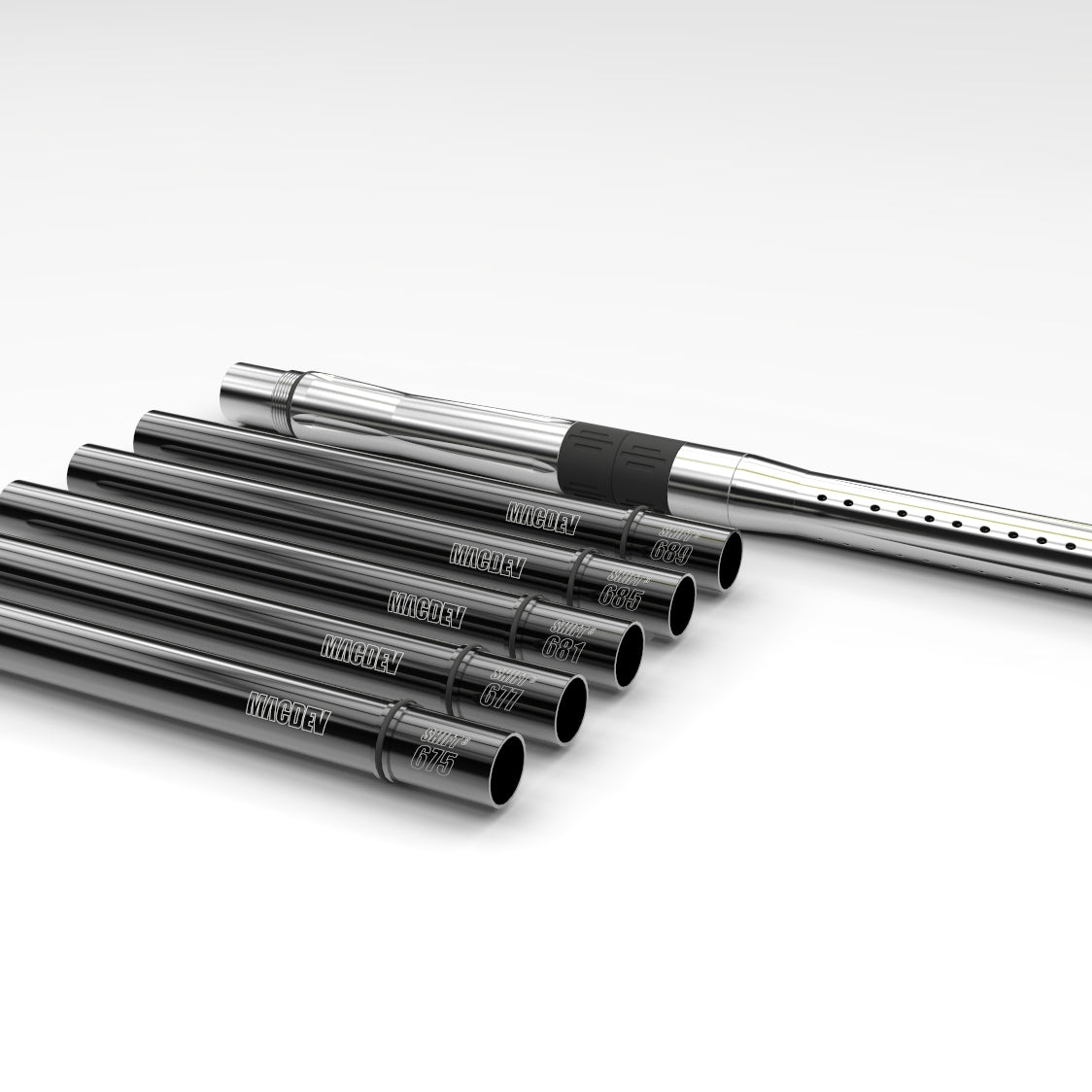 MacDev Shift 3 Barrel Kit - Silver