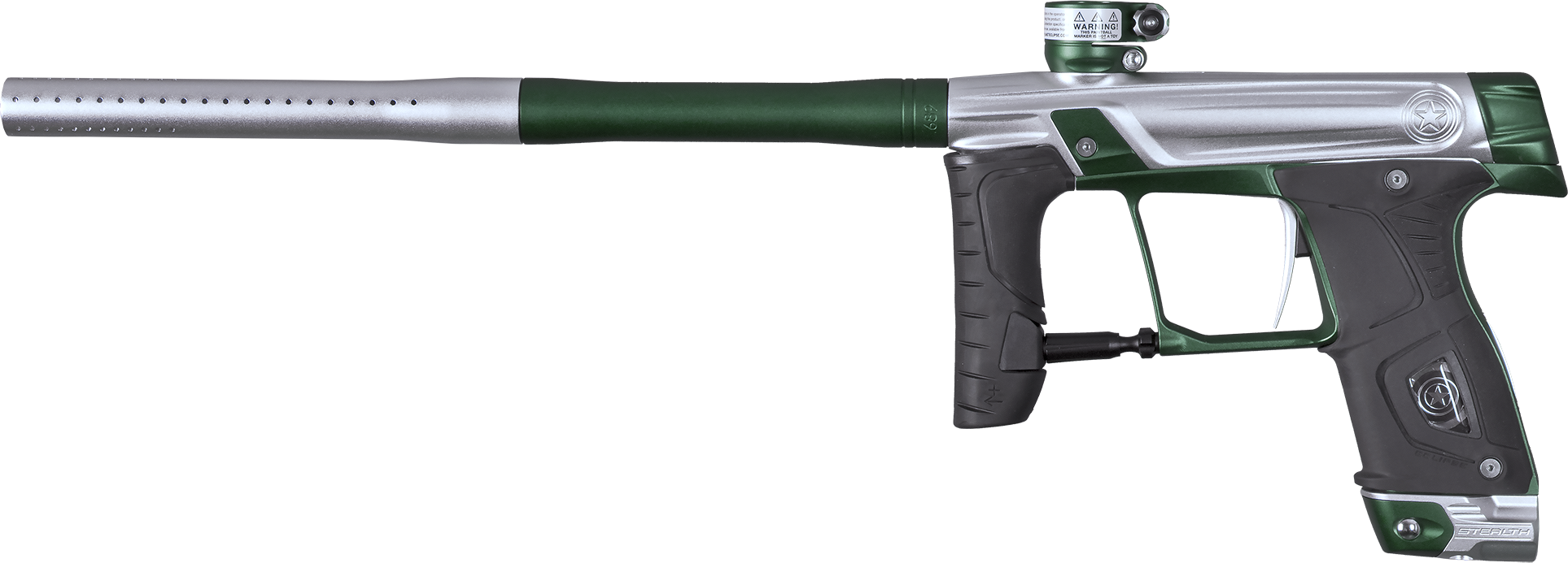 GI Sportz Stealth Paintball Marker - Multiple Colors Silver/Green