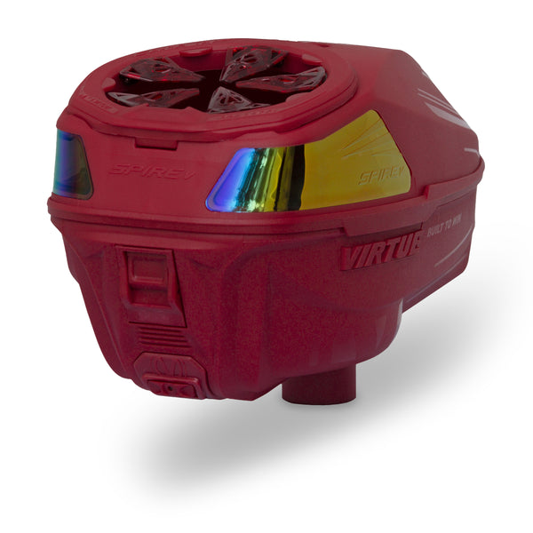 Virtue Spire 5 Paintball Loader - Fire (Red)