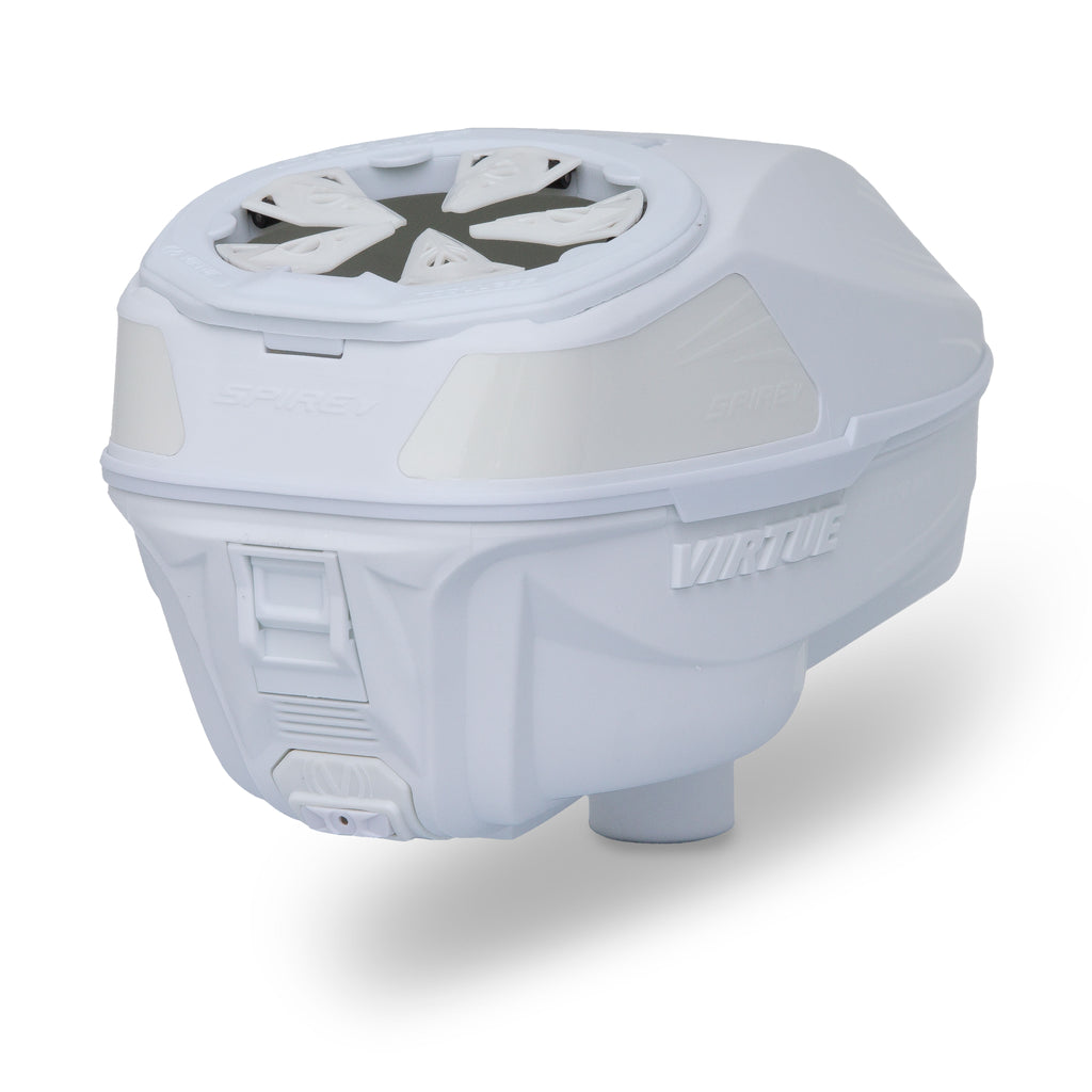Virtue Spire 5 Paintball Loader - Ghost (White)