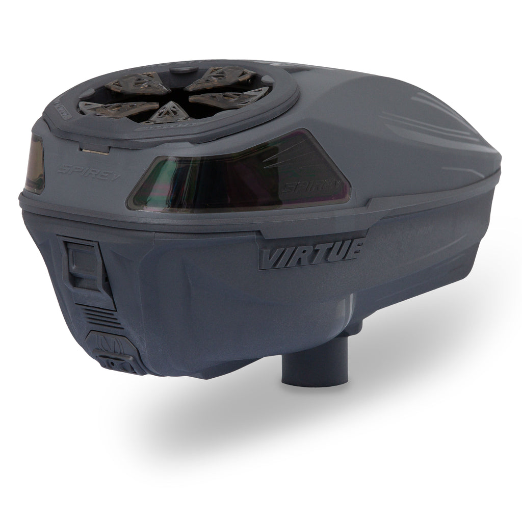 Virtue Spire 5 Paintball Loader - Stealth (Gray)