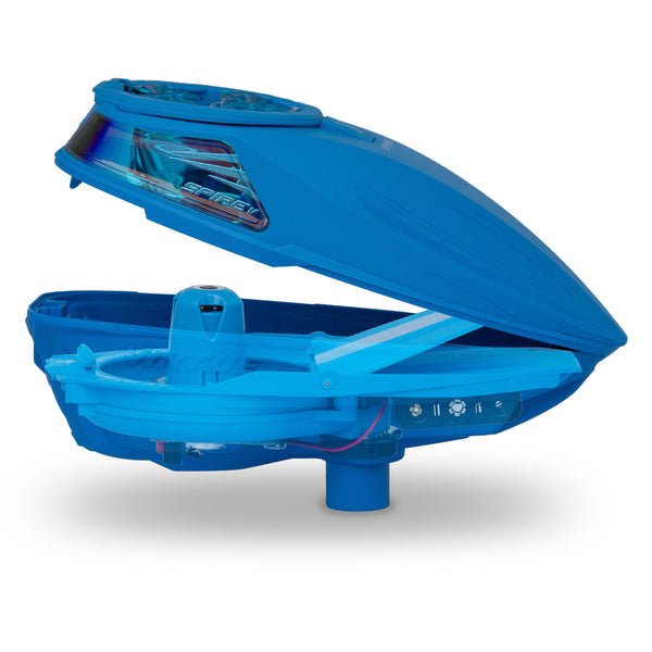 Virtue Spire 5 Paintball Loader - Ice (Blue)
