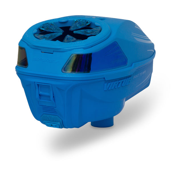Virtue Spire 5 Paintball Loader - Ice (Blue)