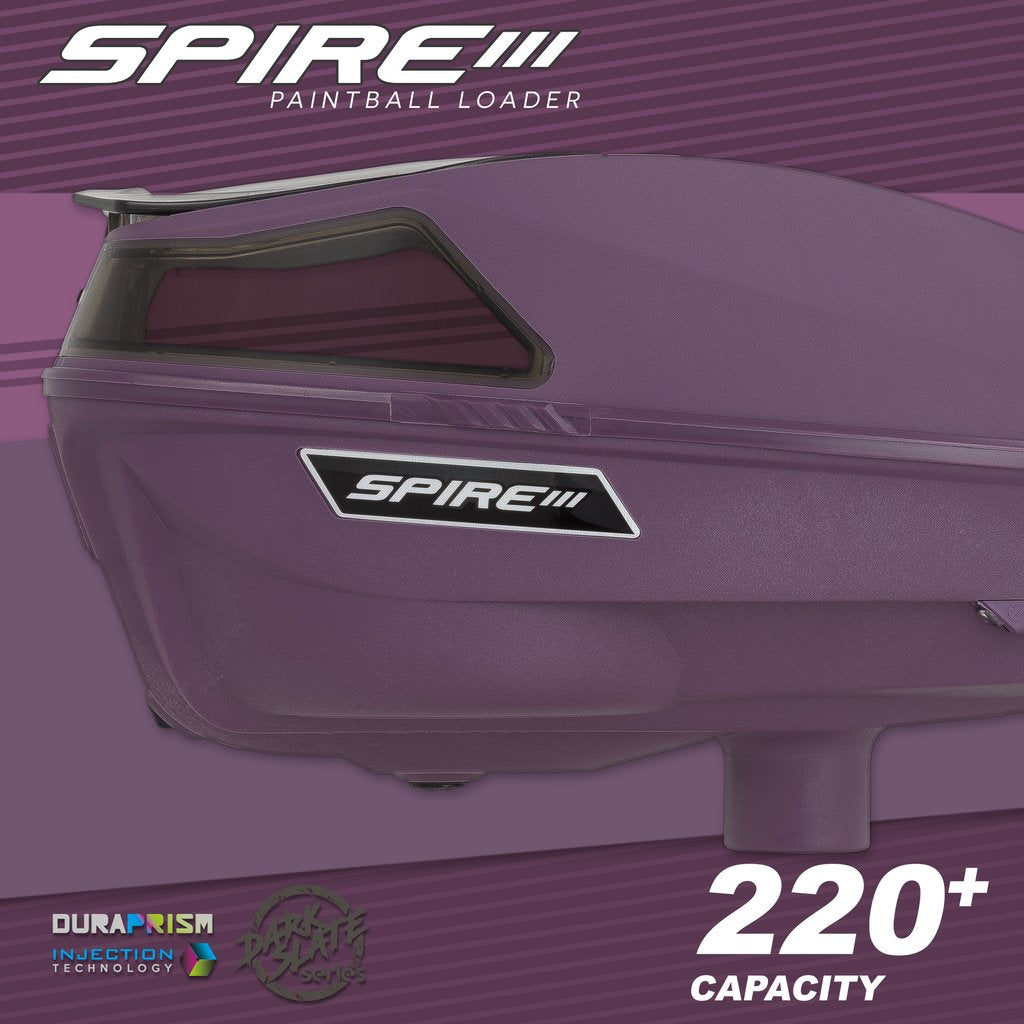 Virtue Spire 3 Paintball Loader - Dark Slate Purple