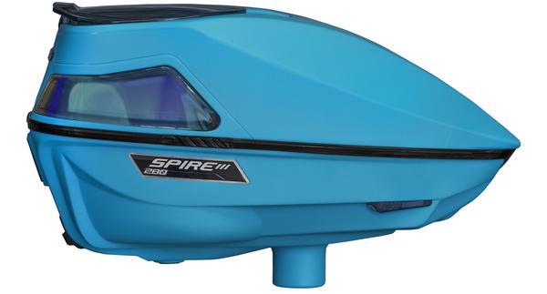 Virtue Spire 3 280 Paintball Loader - Aqua Ice