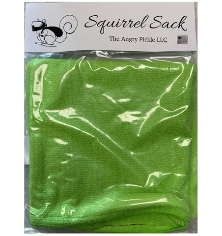 Squirrel Sack Microfiber Bag - Green