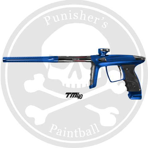DLX Luxe TM40 Paintball Gun - Dust Blue/Polished Pewter
