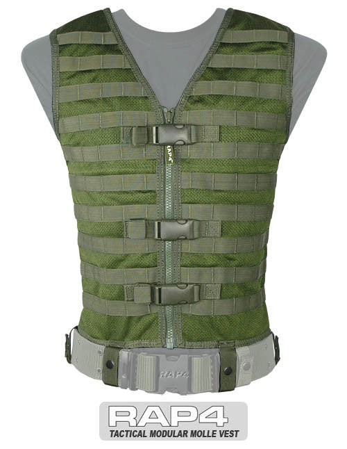 OLIVE DRAB MOLLE Tactical Vest