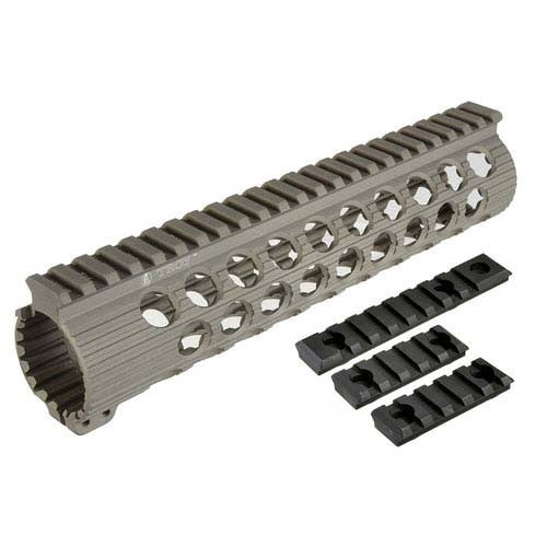 Troy TRX Extreme BattleRail 7 Inch Hand Guard (Tan)