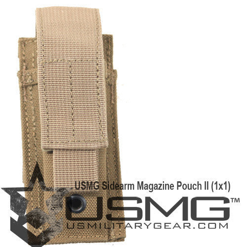 TAN Single Sidearm Magazine Pouch