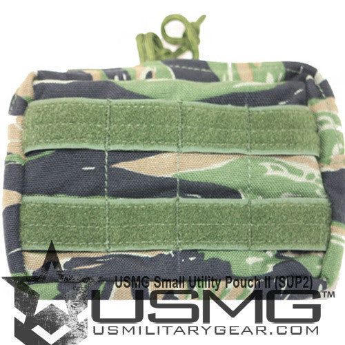 Small Multi-Use Zipper Utility Pouch Tiger Stripe