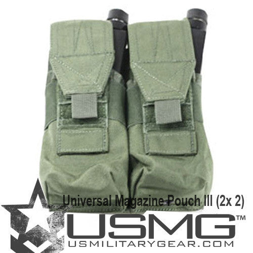OLIVE DRAB Double Universal Magazine Pouch