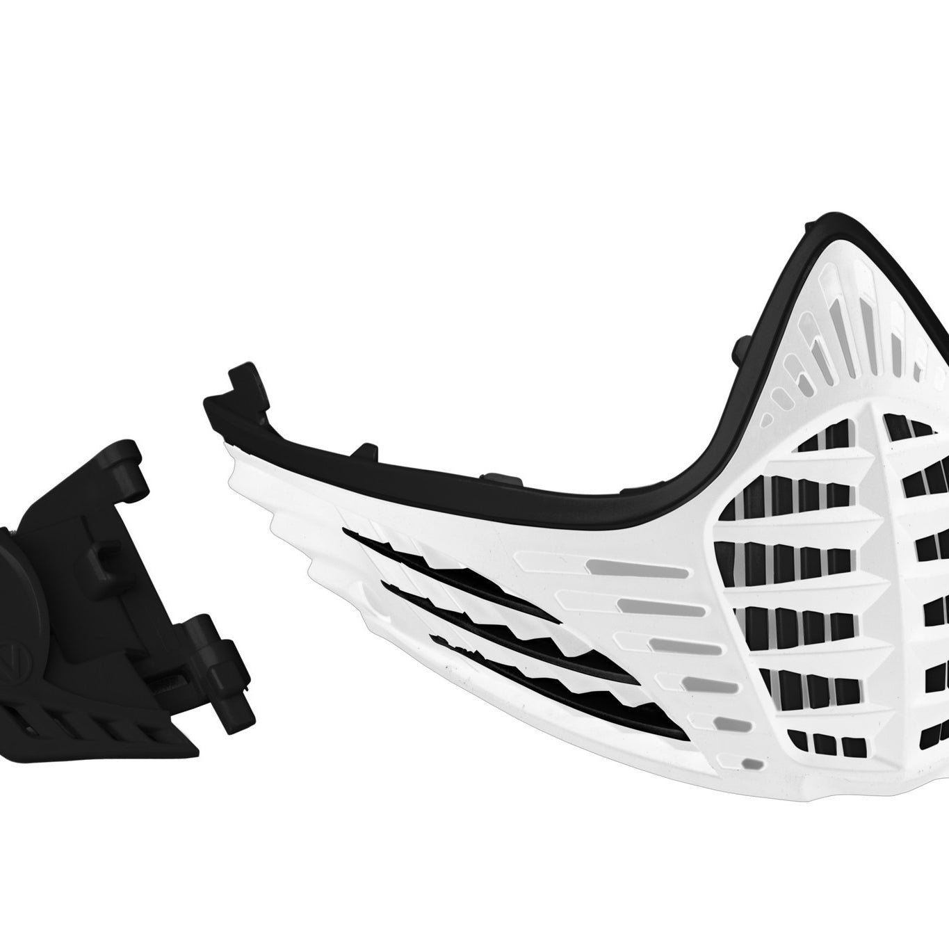 Virtue VIO Contour Facemask Black/Black/White