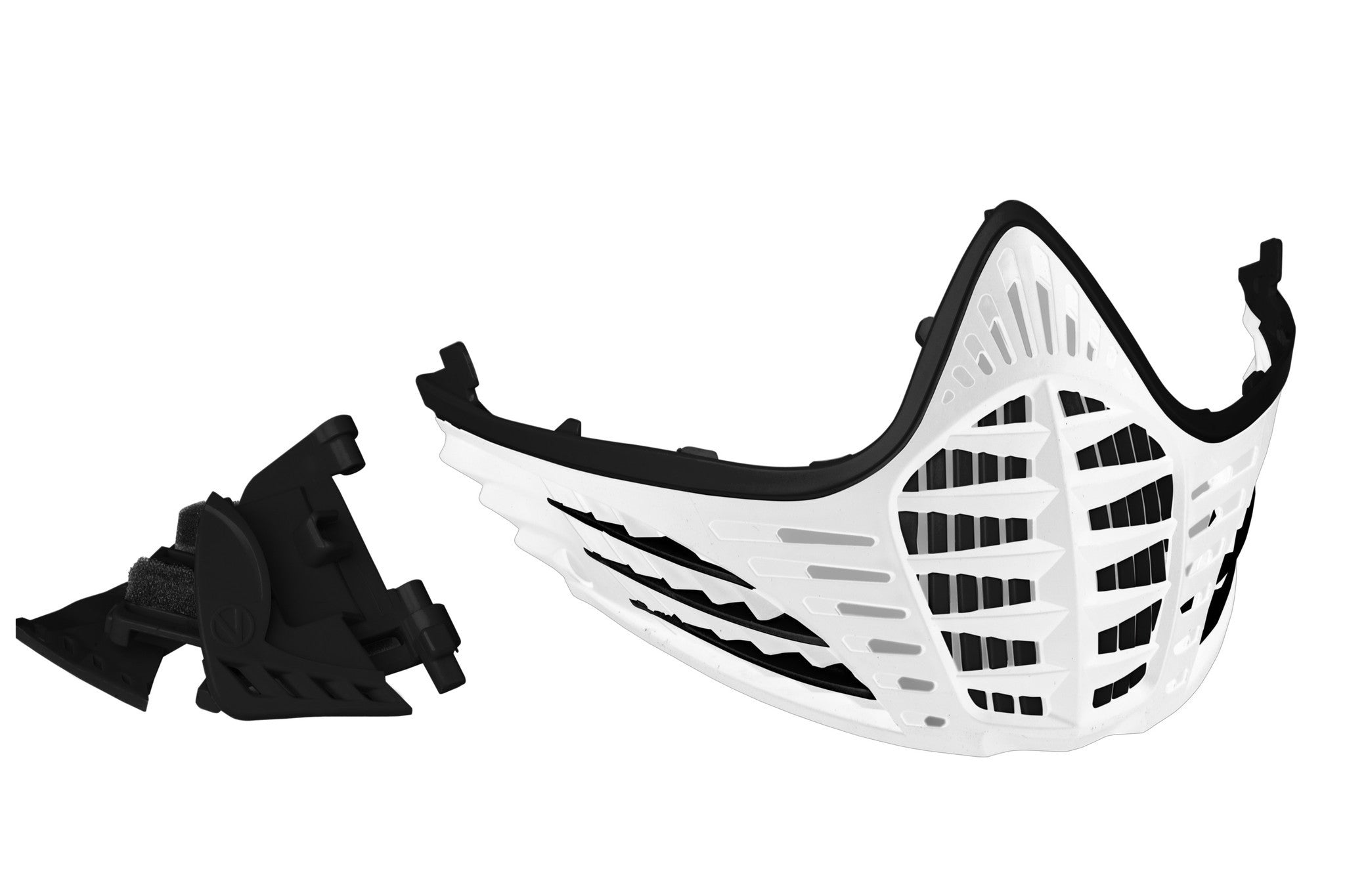 Virtue VIO Contour Facemask Black/Black/White