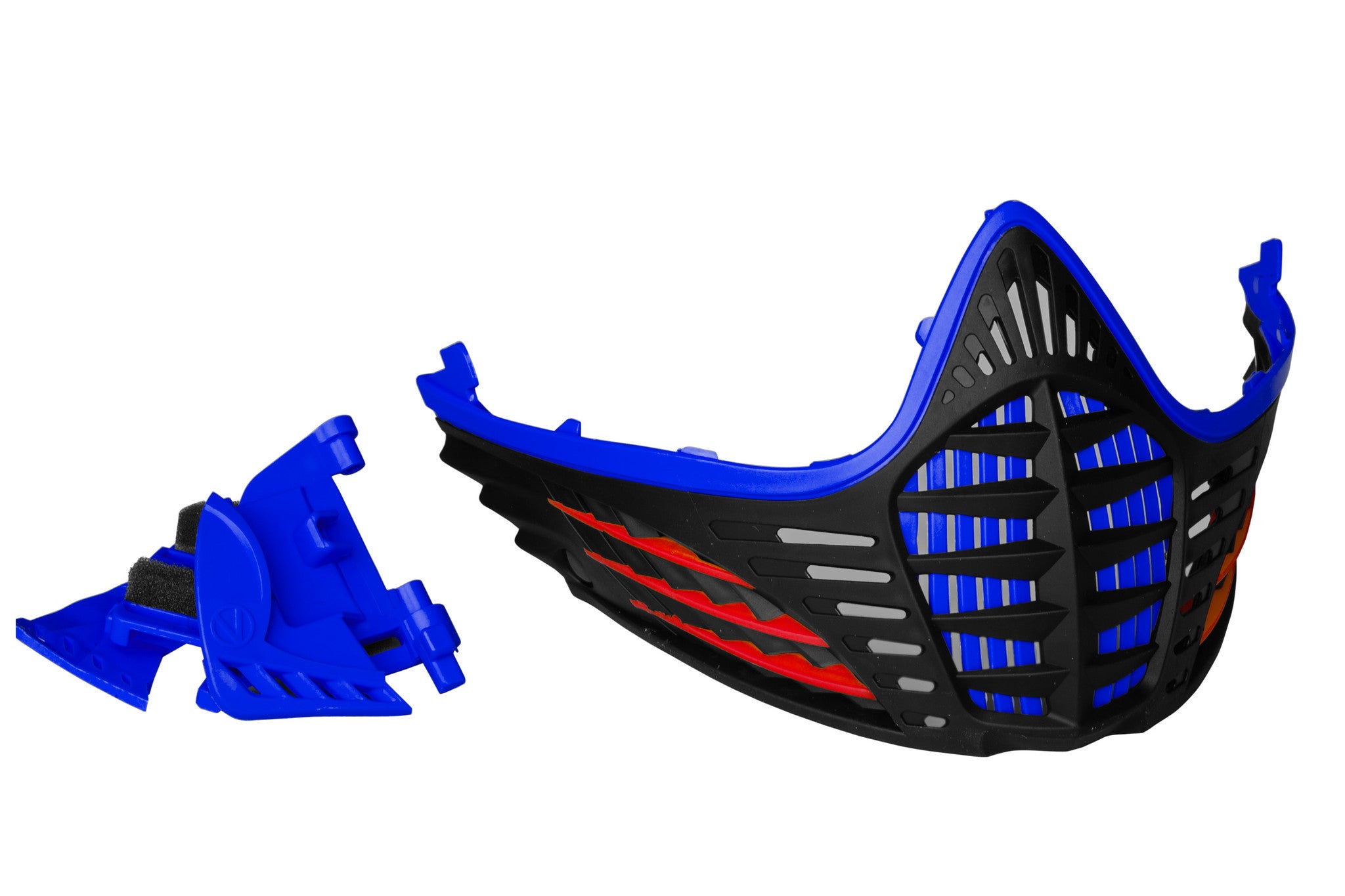 Virtue VIO Contour Facemask Blue/Red/Black