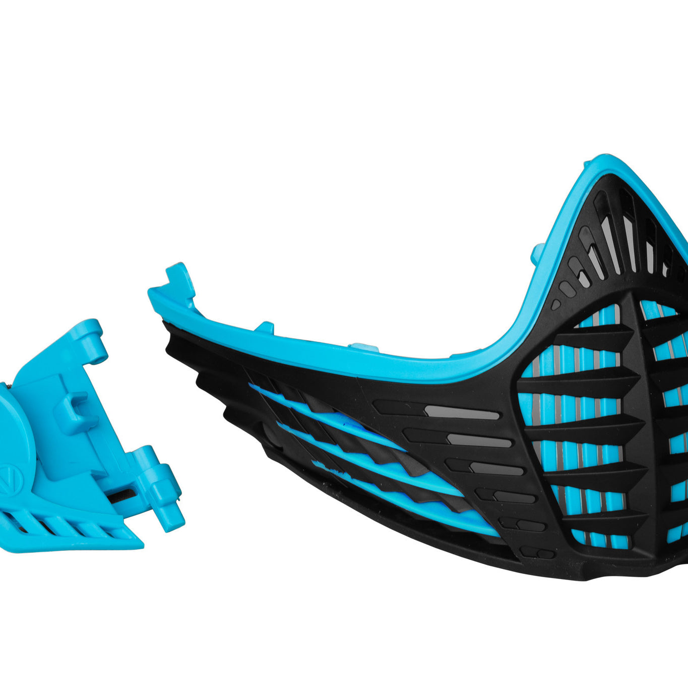 Virtue VIO Contour Facemask Cyan/Cyan/Black