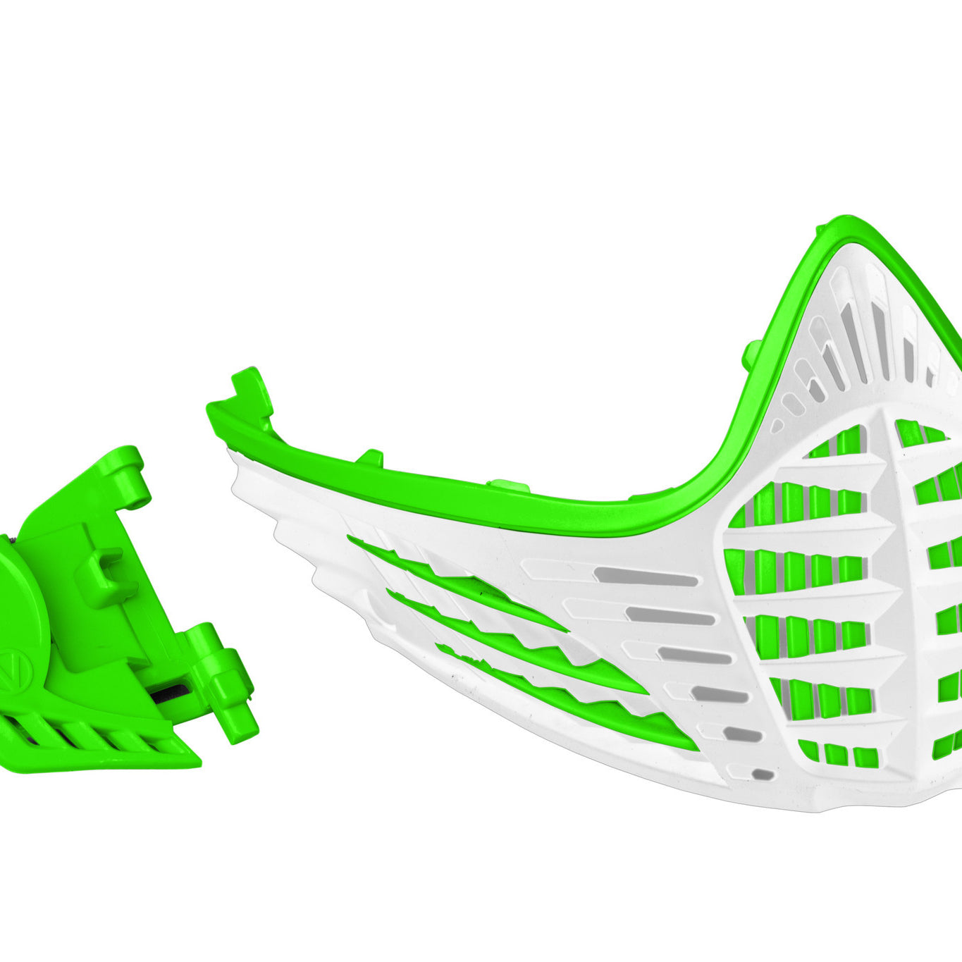 Virtue VIO Contour Facemask Lime/Lime/White