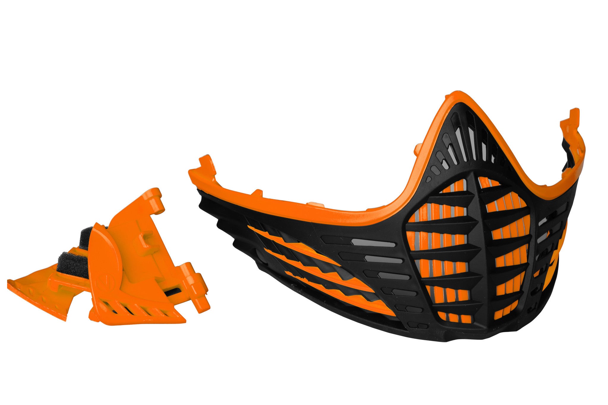 Virtue VIO Contour Facemask Orange/Orange/Black