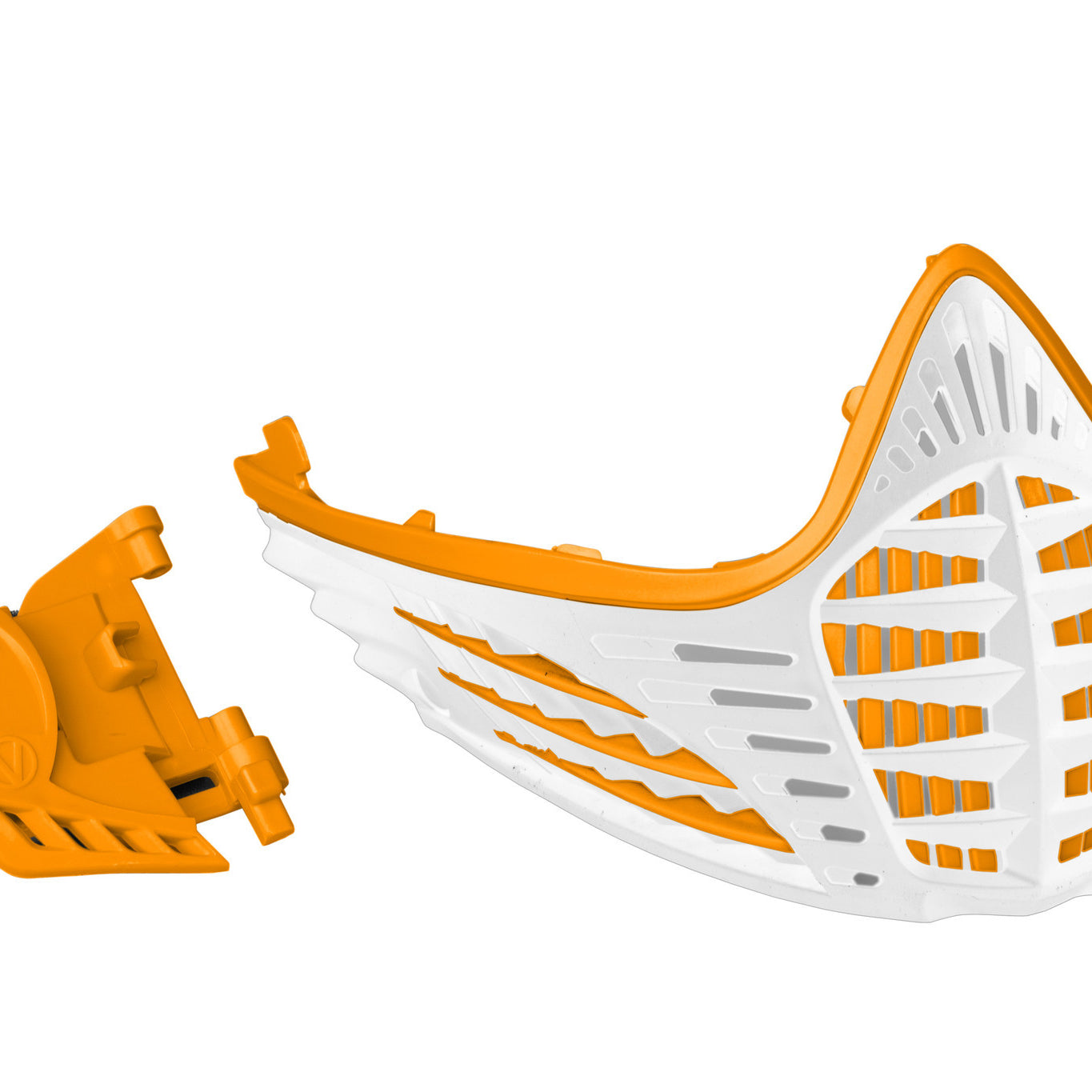 Virtue VIO Contour Facemask Orange/Orange/White