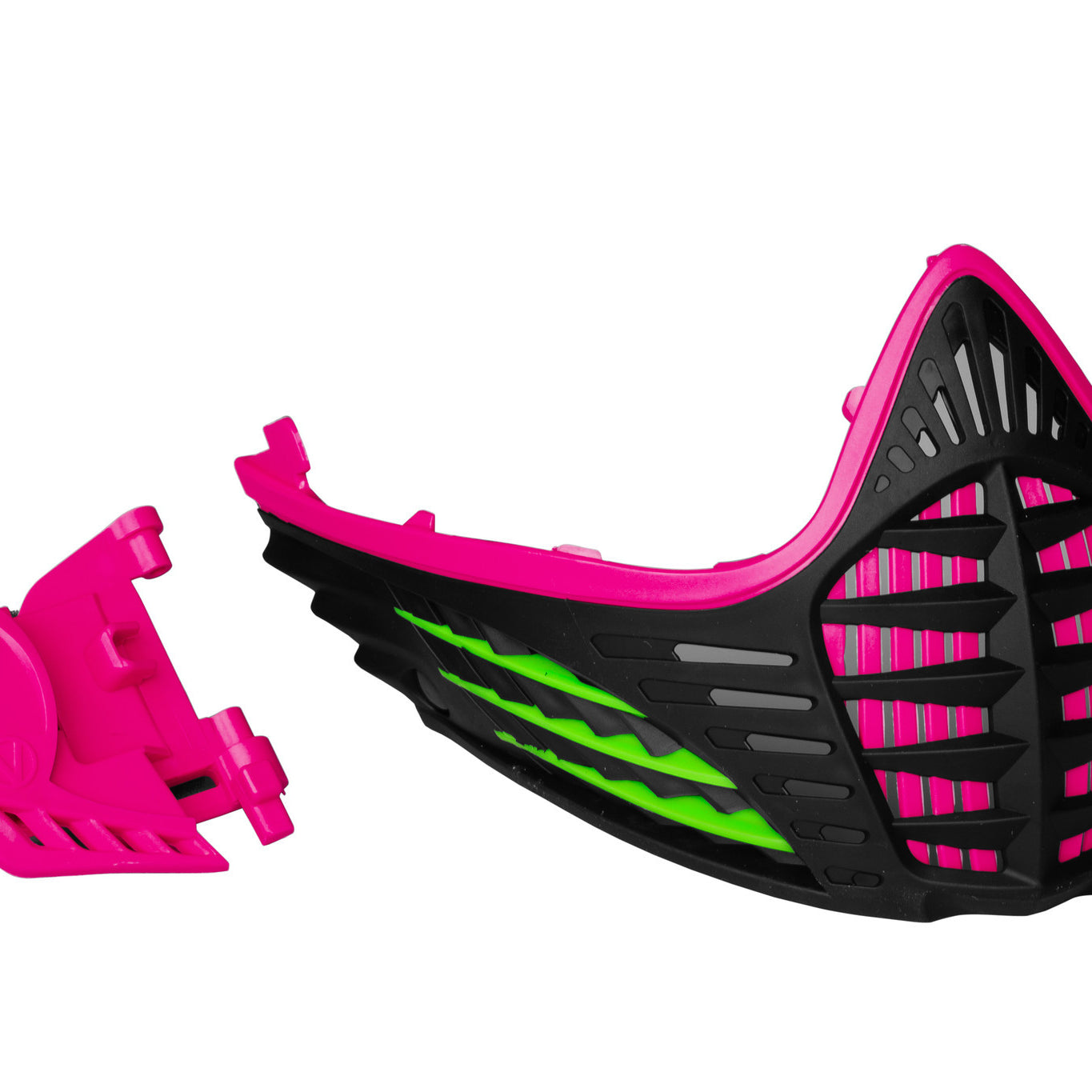 Virtue VIO Contour Facemask Pink/Lime/Black
