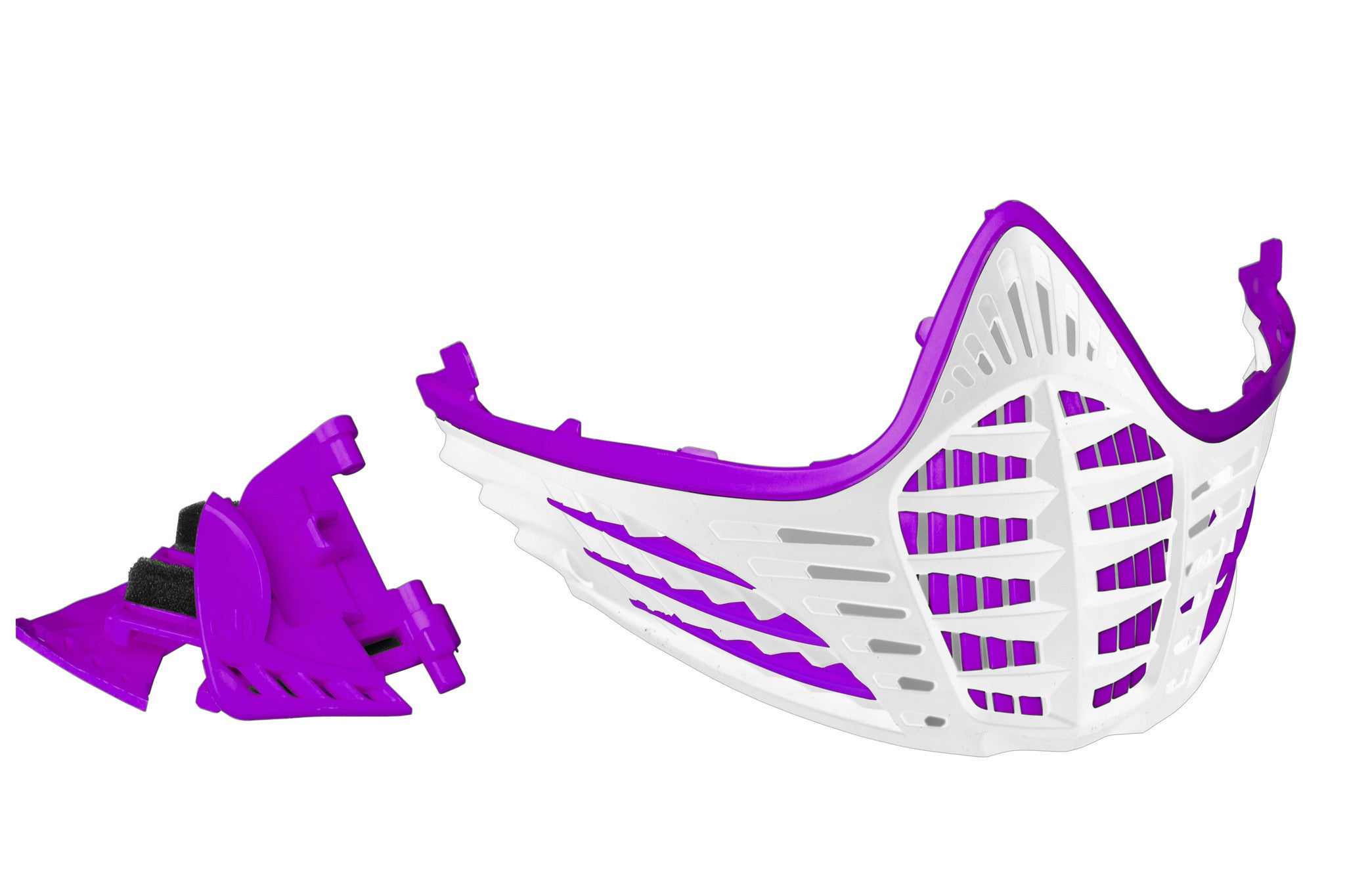 Virtue VIO Contour Facemask Purple/Purple/White