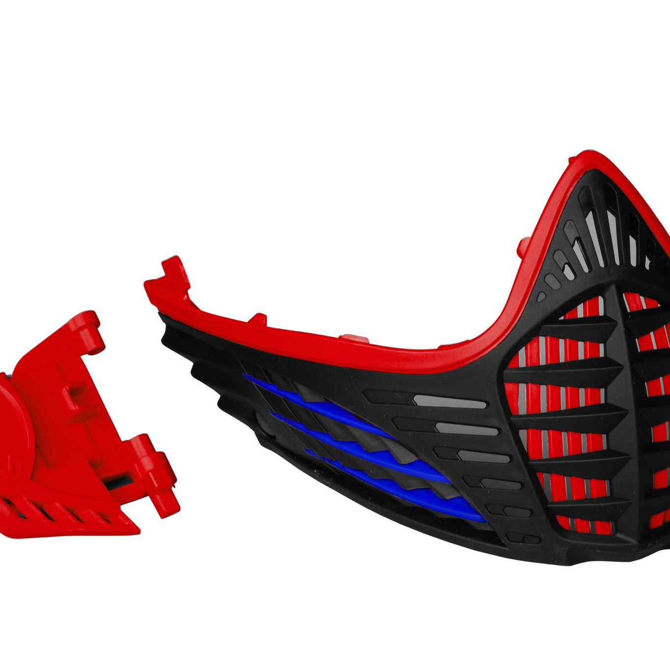 Virtue VIO Contour Facemask Red/Blue/Black