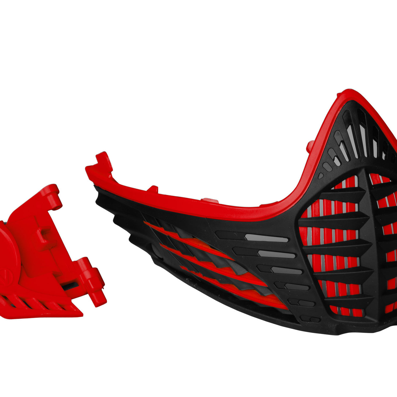 Virtue VIO Contour Facemask Red/Red/Black