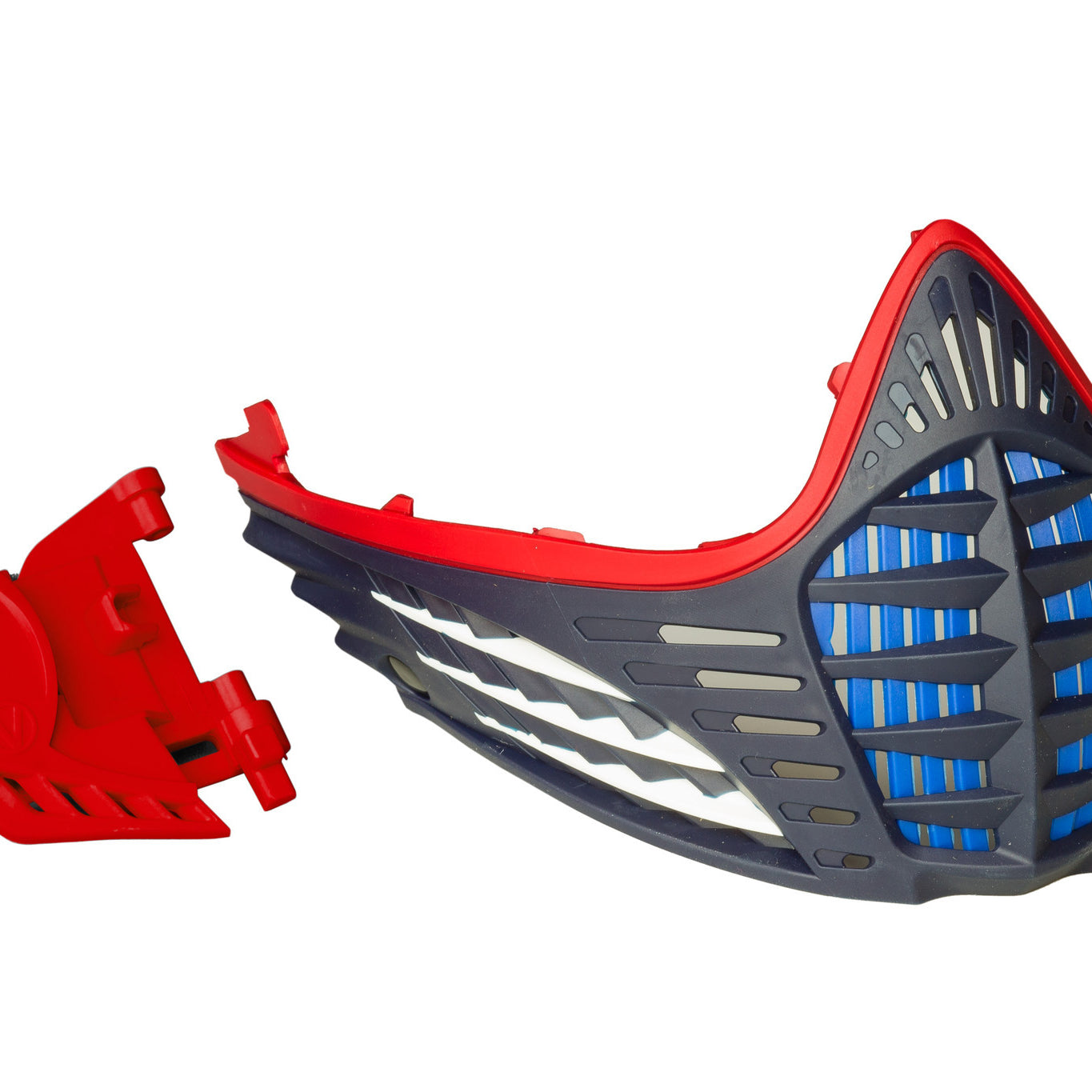 Virtue VIO Contour Facemask Red/White/Blue/Navy