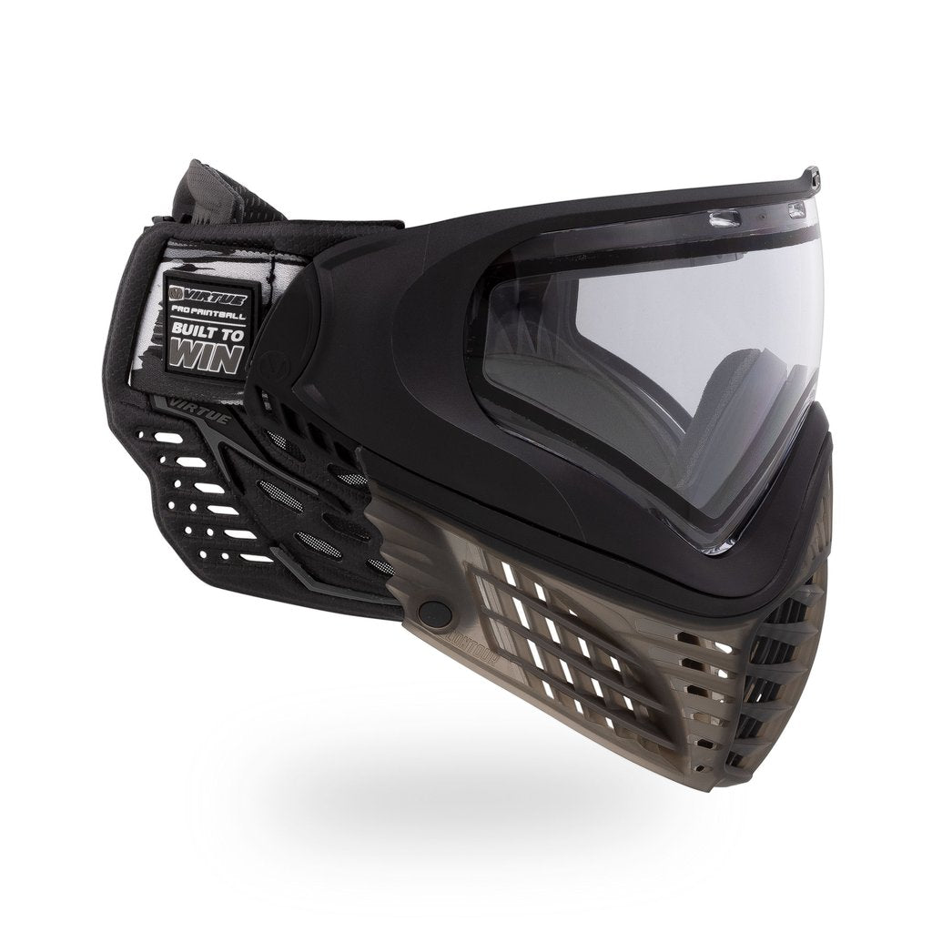 Virtue VIO Contour 2 Paintball Mask - Black Clear