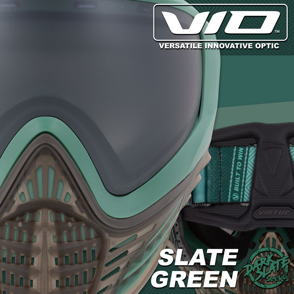 Virtue VIO Contour 2 Paintball Mask - Dark Slate Green