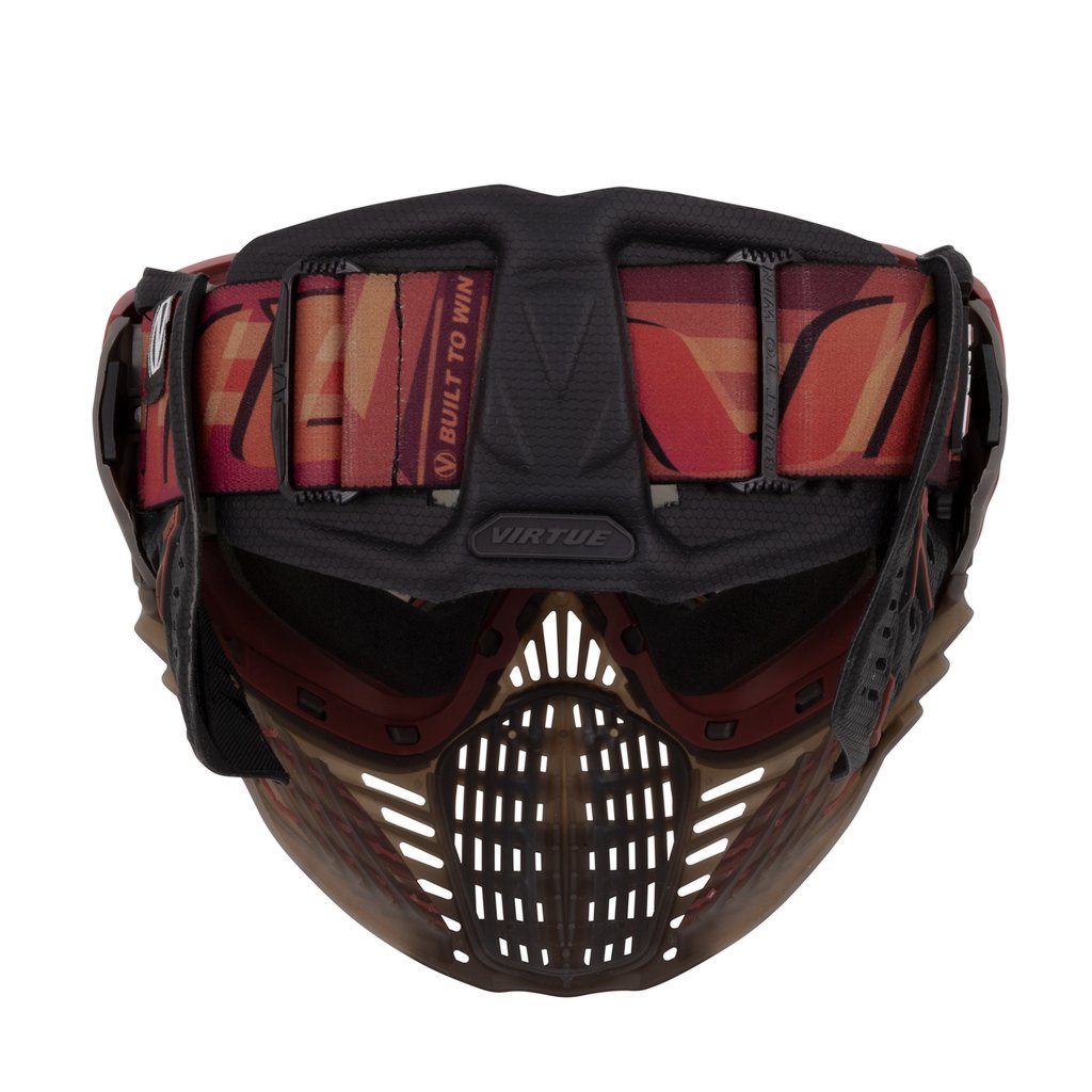 Virtue VIO Contour 2 Paintball Mask - Dark Slate Red