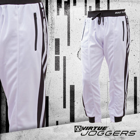 Virtue Jogger Paintball Pants - White Stripes - Large