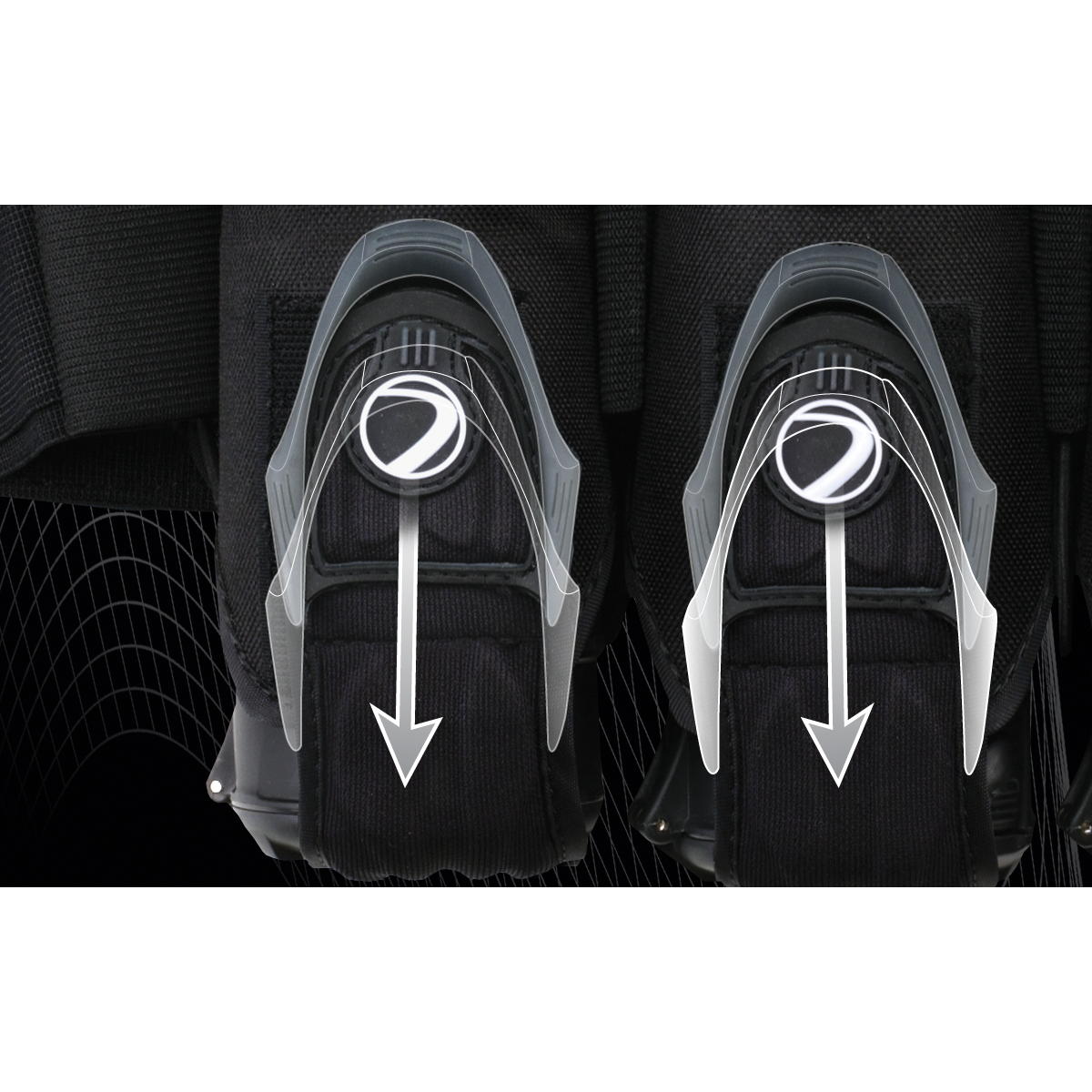 Dye Assault Pod Pack Black/Grey