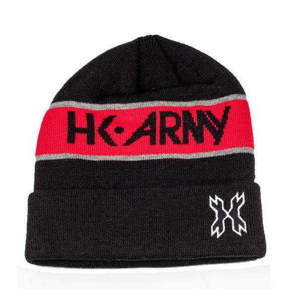 HK Attack Beanie - Black / Red