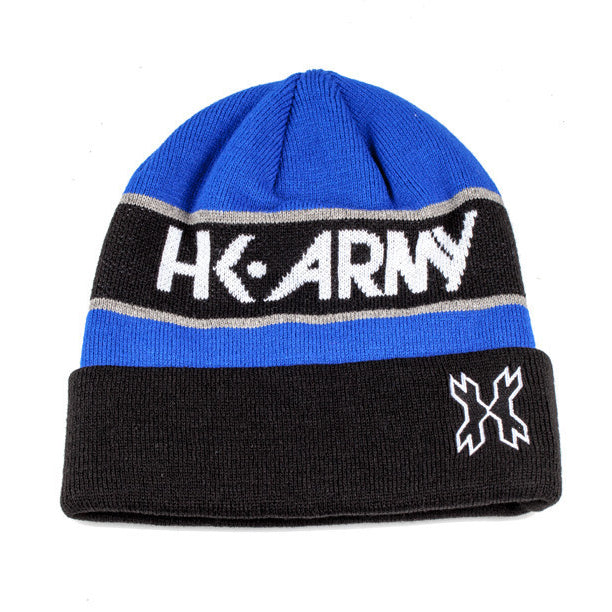 HK Attack Beanie - Blue / Black / White