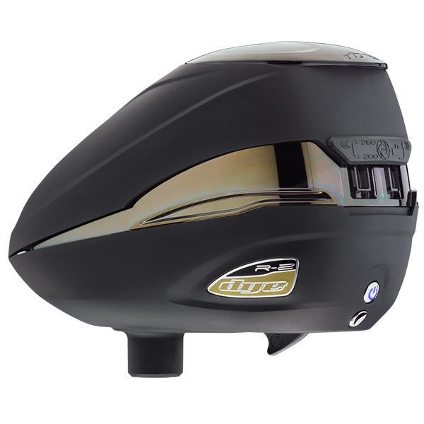 Dye Rotor R2 Paintball Loader - Black/Gold