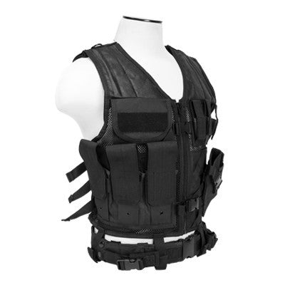 NCStar Tactical Vest - Black - 2XL