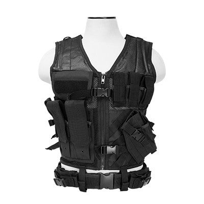 NCStar Tactical Vest - Black - 2XL