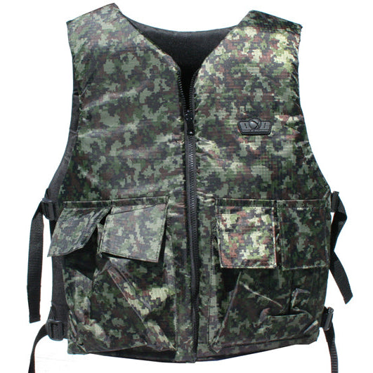 Gen X Global Reversible Basic Tactical Vest - Black/Digi Green