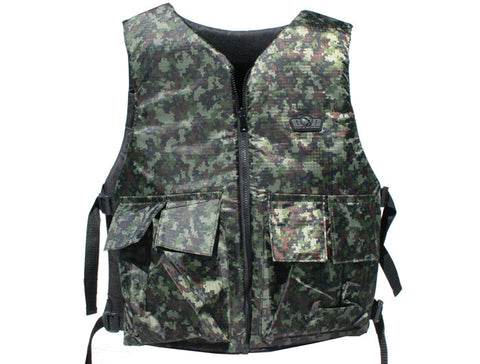 Gen X Global Reversible Basic Tactical Vest - Black/Digi Green