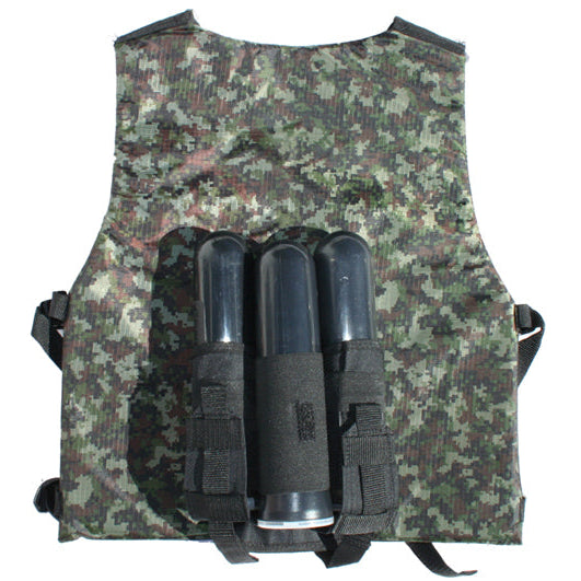 Gen X Global Reversible Basic Tactical Vest - Black/Digi Green