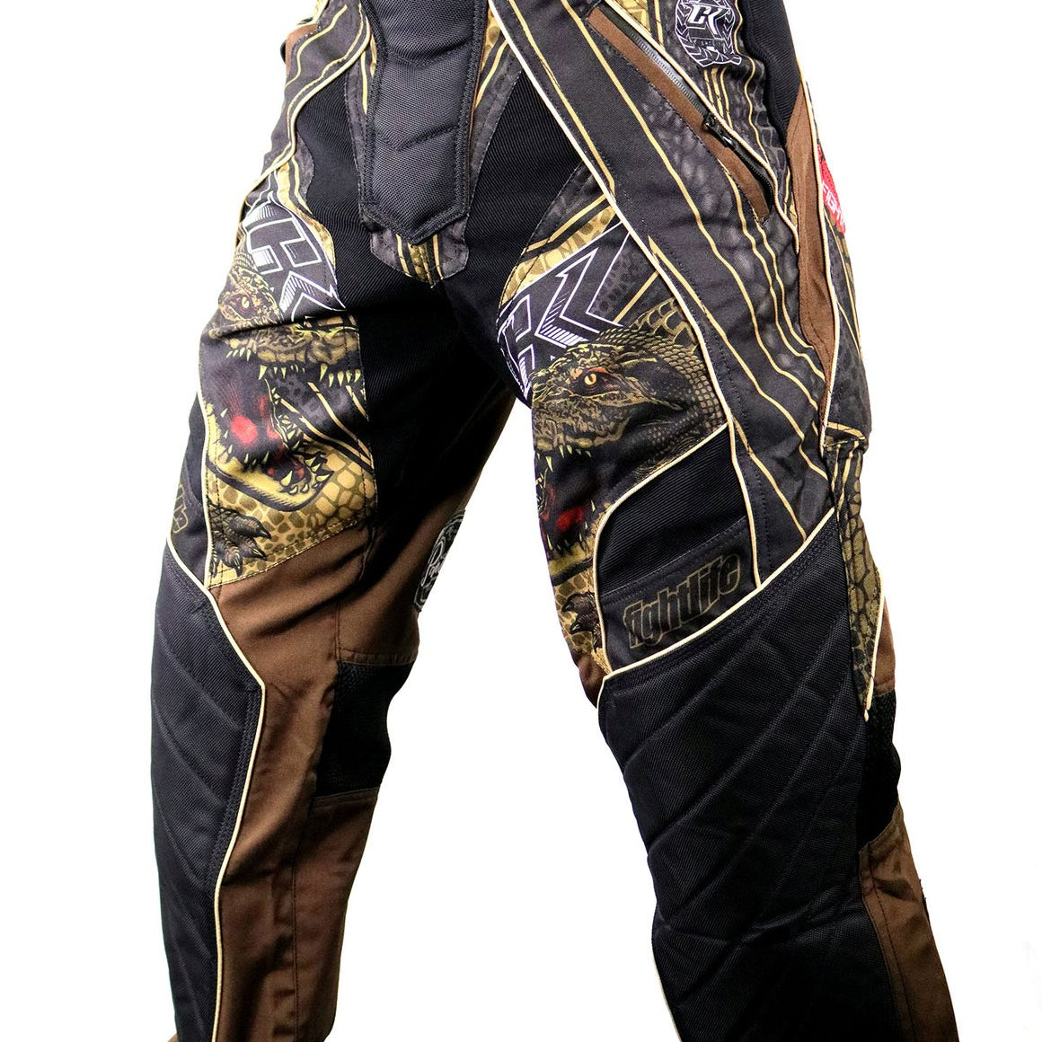 Contract Killer Gator Paintball Pants - Brown