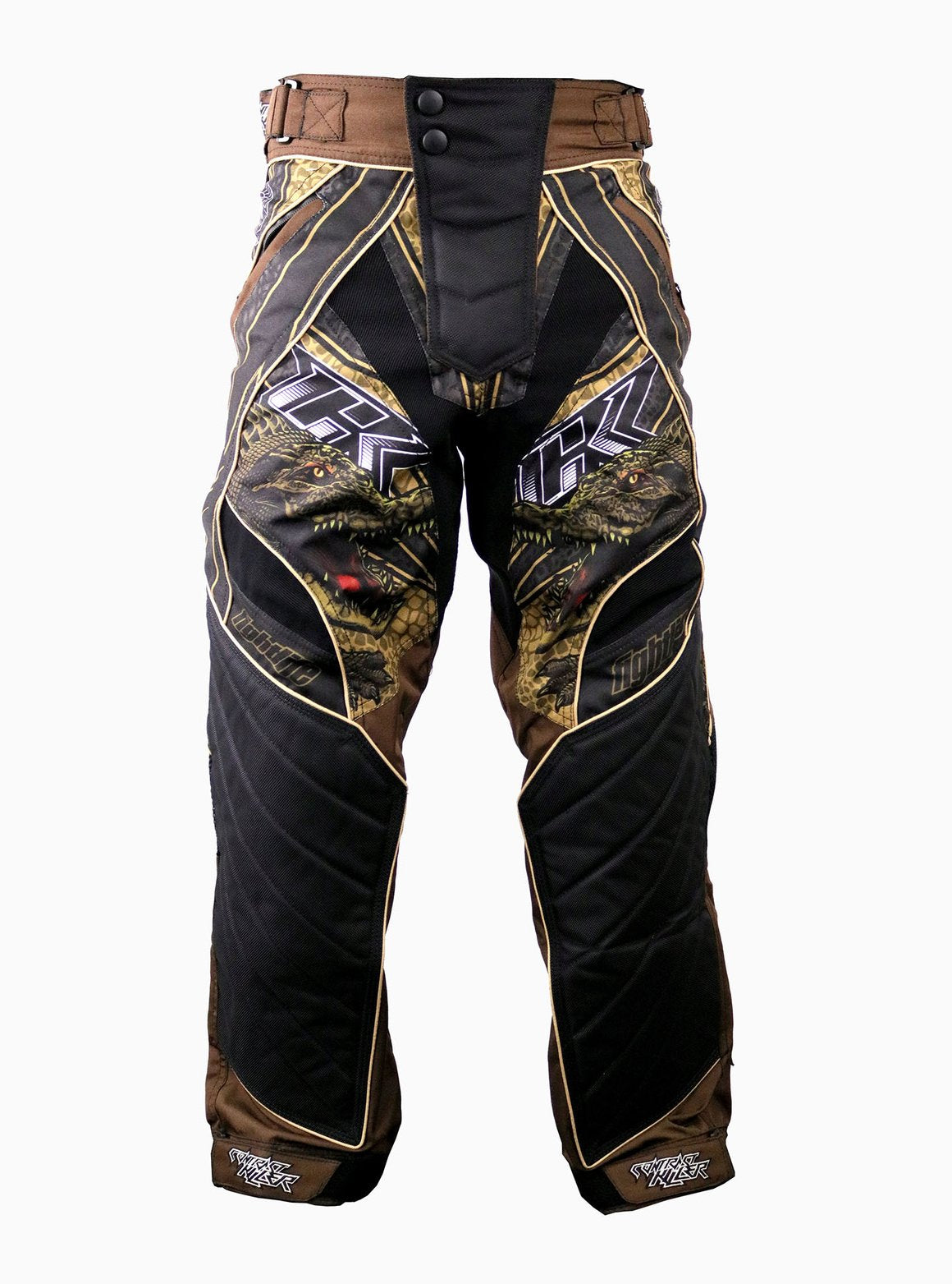 Contract Killer Gator Paintball Pants - Brown